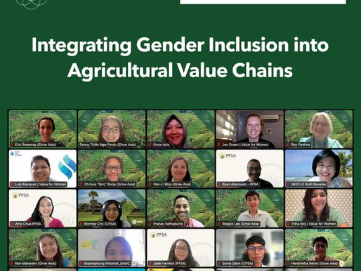 Integrating Gender Inclusion into Agricultural Value Chains